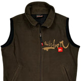 Quiksilver Vest - Medium Brown Polyester
