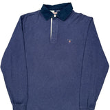Gant Rugby Shirt - Large Blue Cotton