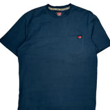 Wrangler T-Shirt - XL Blue Cotton