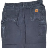 Carhartt Carpenter Trousers - 38W 30L Grey Cotton
