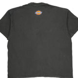 Dickies Spellout T-Shirt - XL Black Cotton