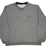 Nautica Sweatshirt - Large Gray Cotton Blend