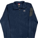 The North Face Long Sleeve T-Shirt - Large Blue Polyester