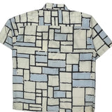 Sean John Short Sleeve Shirt - Large Multicoloured Polyester Blend