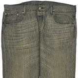 501 Levis Jeans - 38W 30L Gray Cotton