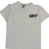Made In USA Nike Tennis Graphic T-Shirt - Medium White Cotton