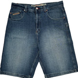 Brooklyn Xpress Denim Shorts - 34W 10L Blue Cotton