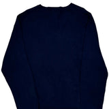 Polo By Ralph Lauren V-Neck Sweater - XL Navy Cotton