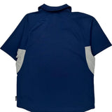 Real Madrid Adidas 2000-01 Training Football Shirt - Large Navy Polyester