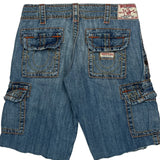 True Religion Denim Shorts - 28W US 4 Blue Denim