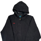 Auto Tech Tri-Mountain Graphic Workwear Jacket - Large Black Polyester