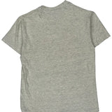 Trails End Ranch Sports And Adventure Camp Hanes Single Stitch T-Shirt - Small Gray Cotton