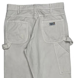 Dickies Carpenter Trousers - 30W 30L Beige Cotton