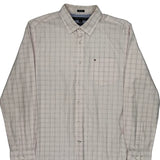 Tommy Hilfiger Checked Shirt - Large Pink Cotton