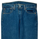 501 Levis Jeans - 32W 30L Blue Cotton