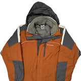 Columbia Ski Jacket - XL Gray Polyester
