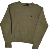Polo By Ralph Lauren Sweater - XL Green Cotton