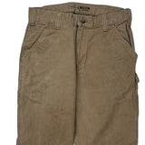 Carhartt Carpenter Trousers - 30W 34L Brown Cotton