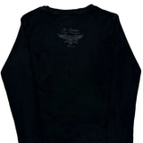 St. Charles Harley-Davidson Harley Davidson Graphic Long Sleeve T-Shirt - Small Black Cotton