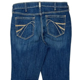 Ariat Hip Hop Jeans - 32W UK 14 Blue Denim