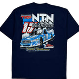 David Reutimann Fruit Of The Loom Nascar T-Shirt - XL Navy Cotton