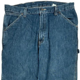 Unbranded Hip Hop Carpenter Jeans - 36W 32L Blue Cotton