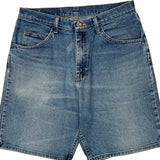 Wrangler Denim Shorts - 33W 10L Blue Cotton