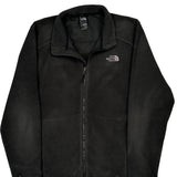 The North Face Fleece Jacket - Large Black Polyester