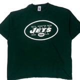 New York Jets Logo 7 Nfl T-Shirt - 3XL Green Cotton