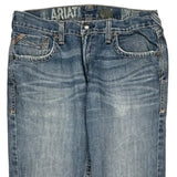 Ariat Boot Cut Jeans - 34W 34L Blue Cotton