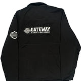 Gateway Harley Davidson Jacket - Large Black Polyester