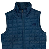 The North Face Vest - Small Blue Polyester