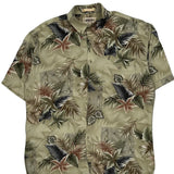 Campia Moda Floral Hawaiian Shirt - Large Multicoloured Viscose