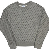 Reverse Weave Champion Sweatshirt - Medium Gray Cotton Blend