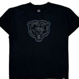 Bear Logo Majestic Nfl T-Shirt - Large Black Cotton