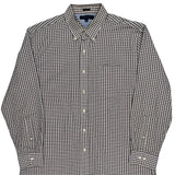 Tommy Hilfiger Checked Shirt - XL Brown Cotton