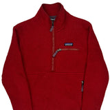 Patagonia Fleece - Small Red Polyester