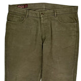 Marlboro Classics Trousers - 39W 34L Green Cotton