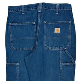 Carhartt Carpenter Pants - 30W US 8 Blue Denim