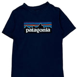 Age 12 Patagonia T-Shirt - Large Blue Cotton