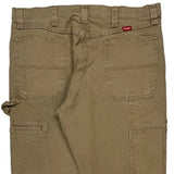 Wrangler Carpenter Trousers - 36W 32L Khaki Cotton