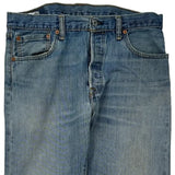 501 Levis Jeans - 32W 29L Light Wash Cotton