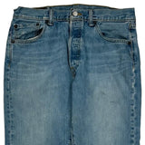 Levis 501 Jeans - 32W 30L Light Wash Cotton