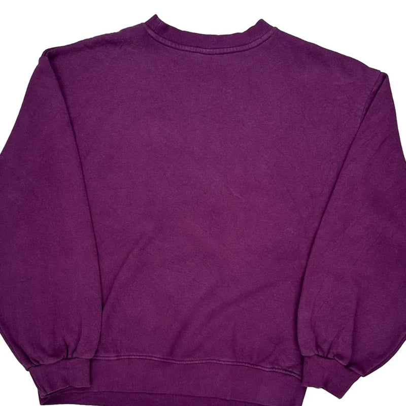 The North Face Sweatshirt - Small Purple Cotton