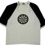 Made In USA Silver Tab Levis Darts Graphic T-Shirt - Large Black Cotton