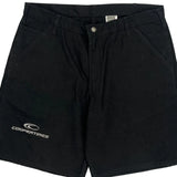 Cooper Tires Logo Dakota Grizzly Cargo Shorts - 34W 9L Black Cotton