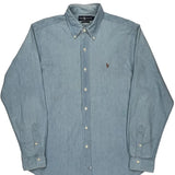 Ralph Lauren Shirt - Large Blue Cotton