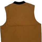 Unbranded Workwear Vest - XL Brown Cotton
