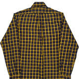 Ralph Lauren Checked Shirt - Medium Yellow Cotton