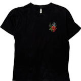 Skateboarding Santa Cruz Graphic T-Shirt - Medium Black Cotton
